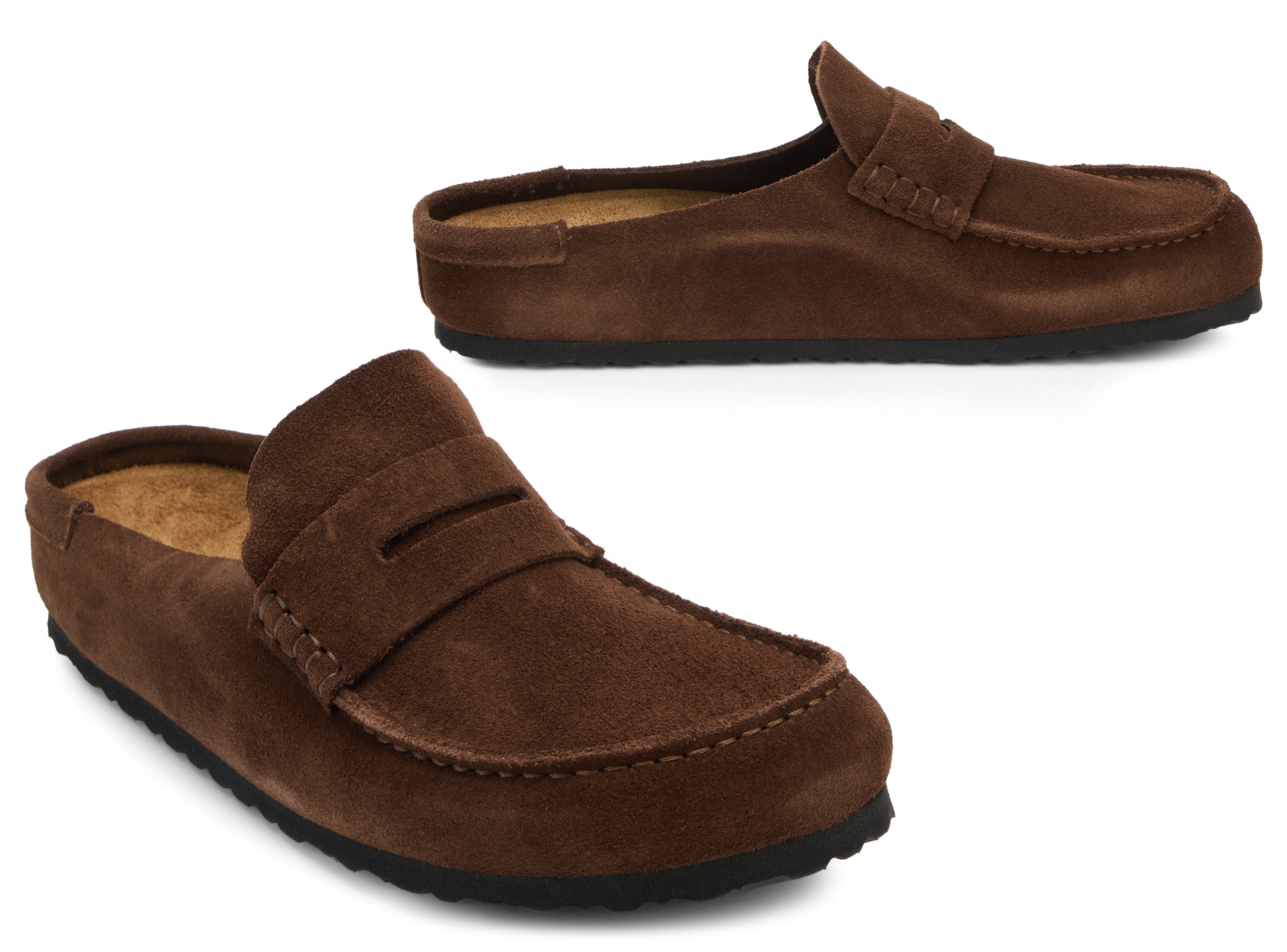 Birkenstock Naples Wrapped Mule — Brown - 43, view 3