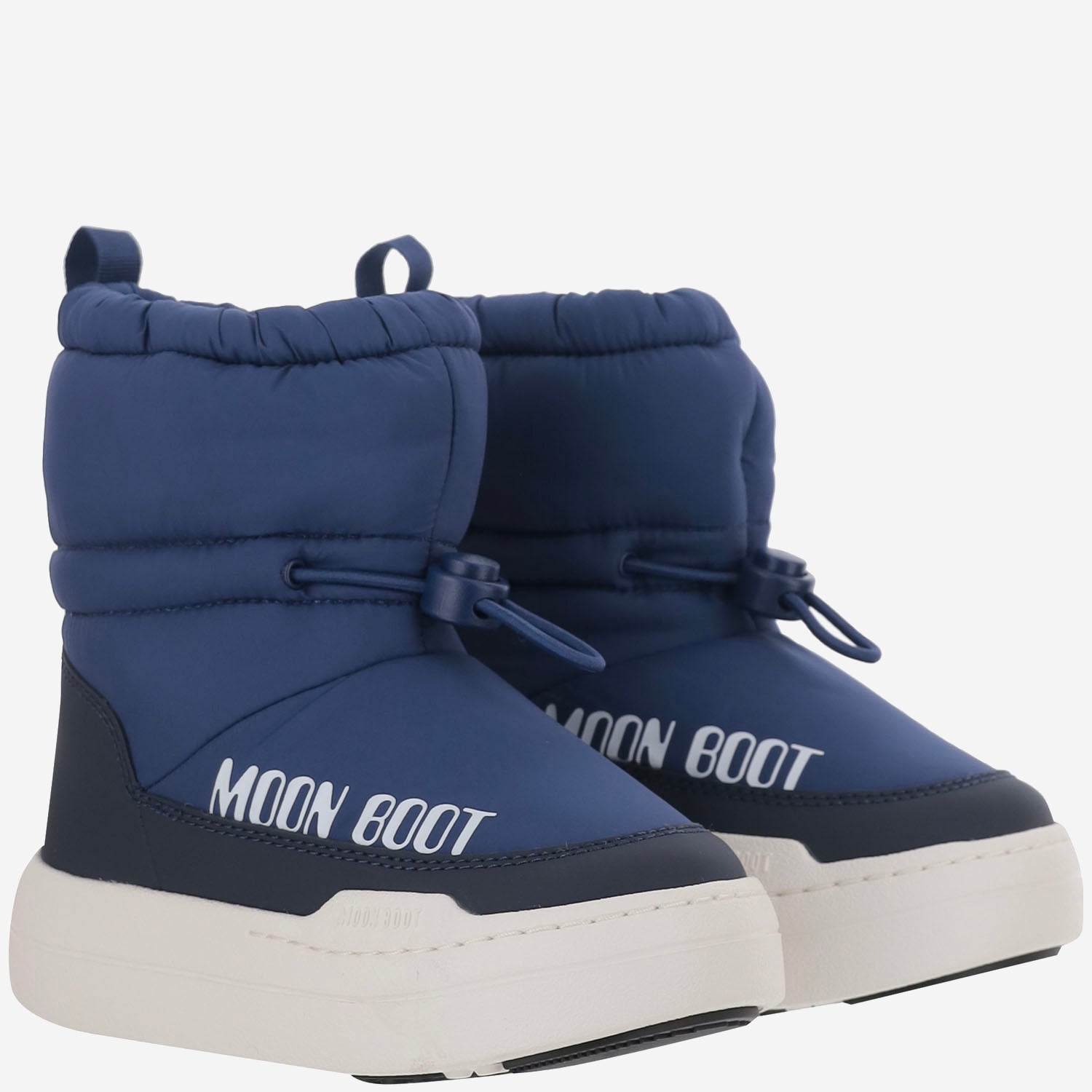Moon Boot Nylon Snow Boots — Navy - 27, view 2