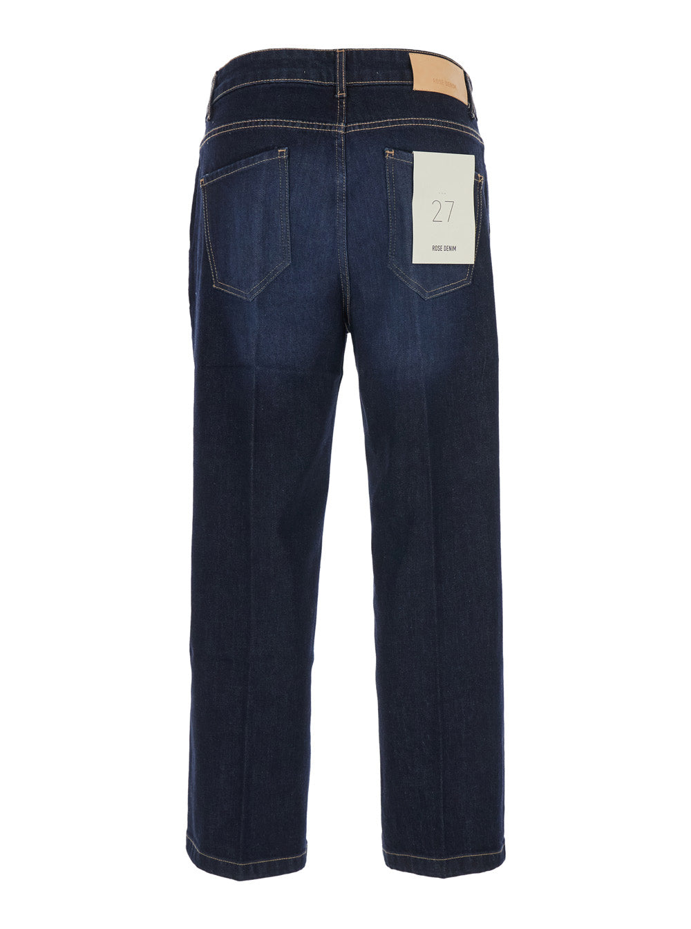 Merci High-Waisted Denim Jeans — Blue - 30, view 2