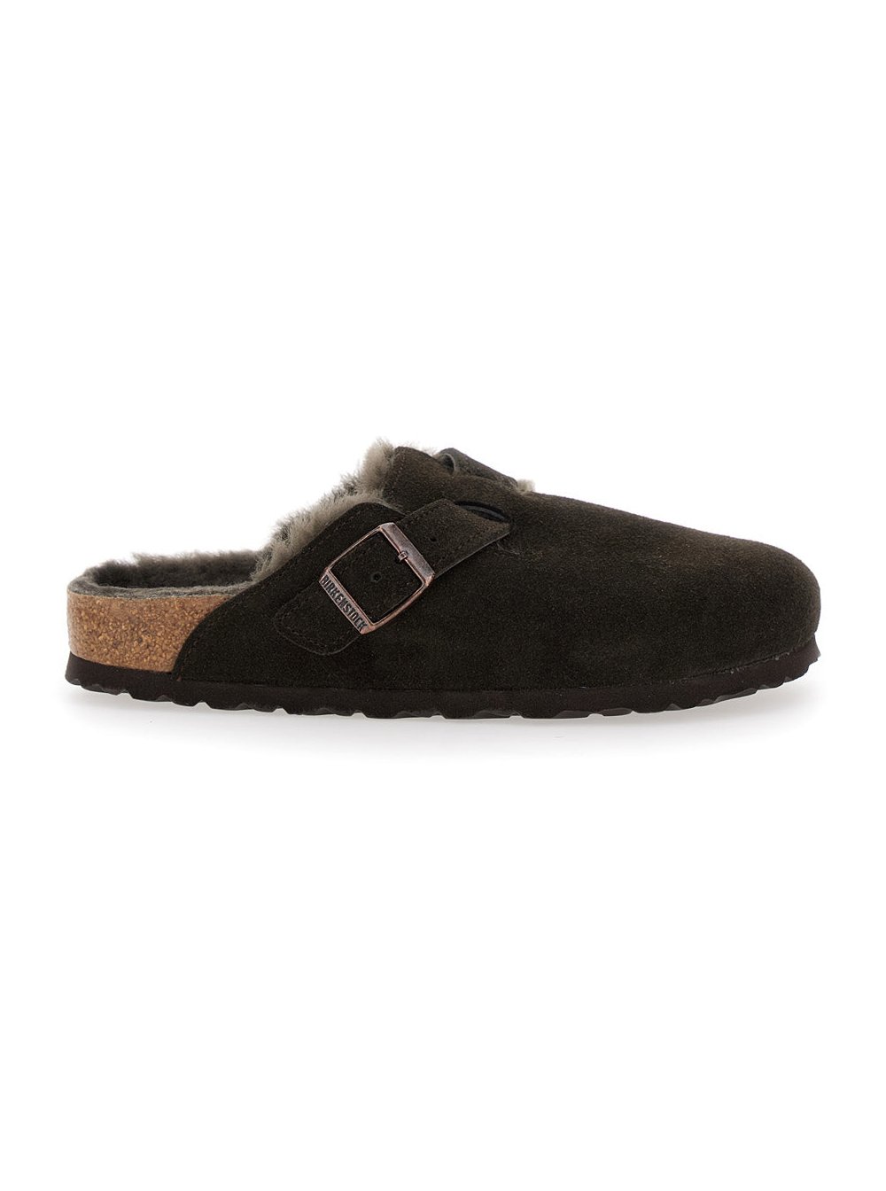 Birkenstock Boston Mule — Brown - 41 by Birkenstock