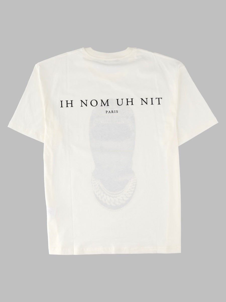 Ih Nom Uh Nit Mask Jewelry Graphic Print T-Shirt — White - M, view 2