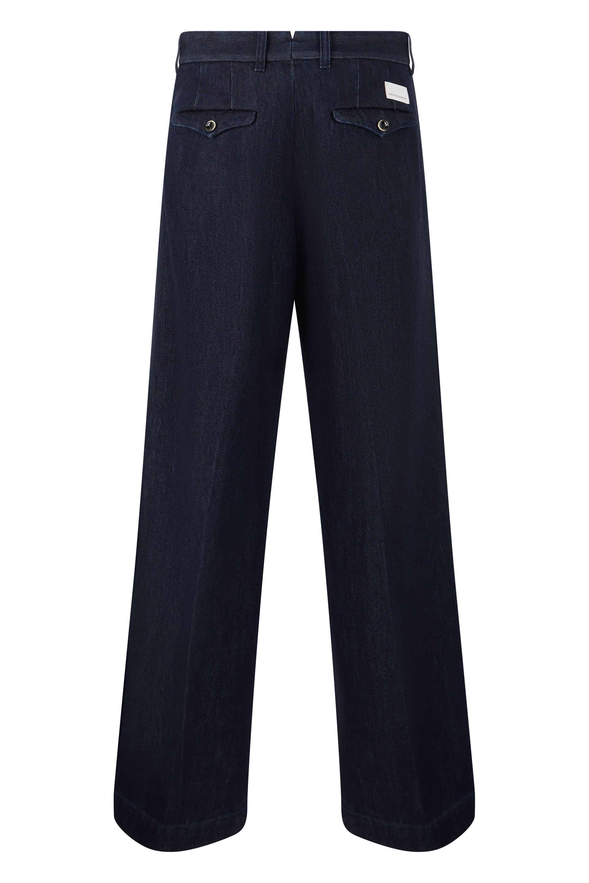 Nine In The Morning Wide-Leg Denim Jeans — Blue - 28, view 2