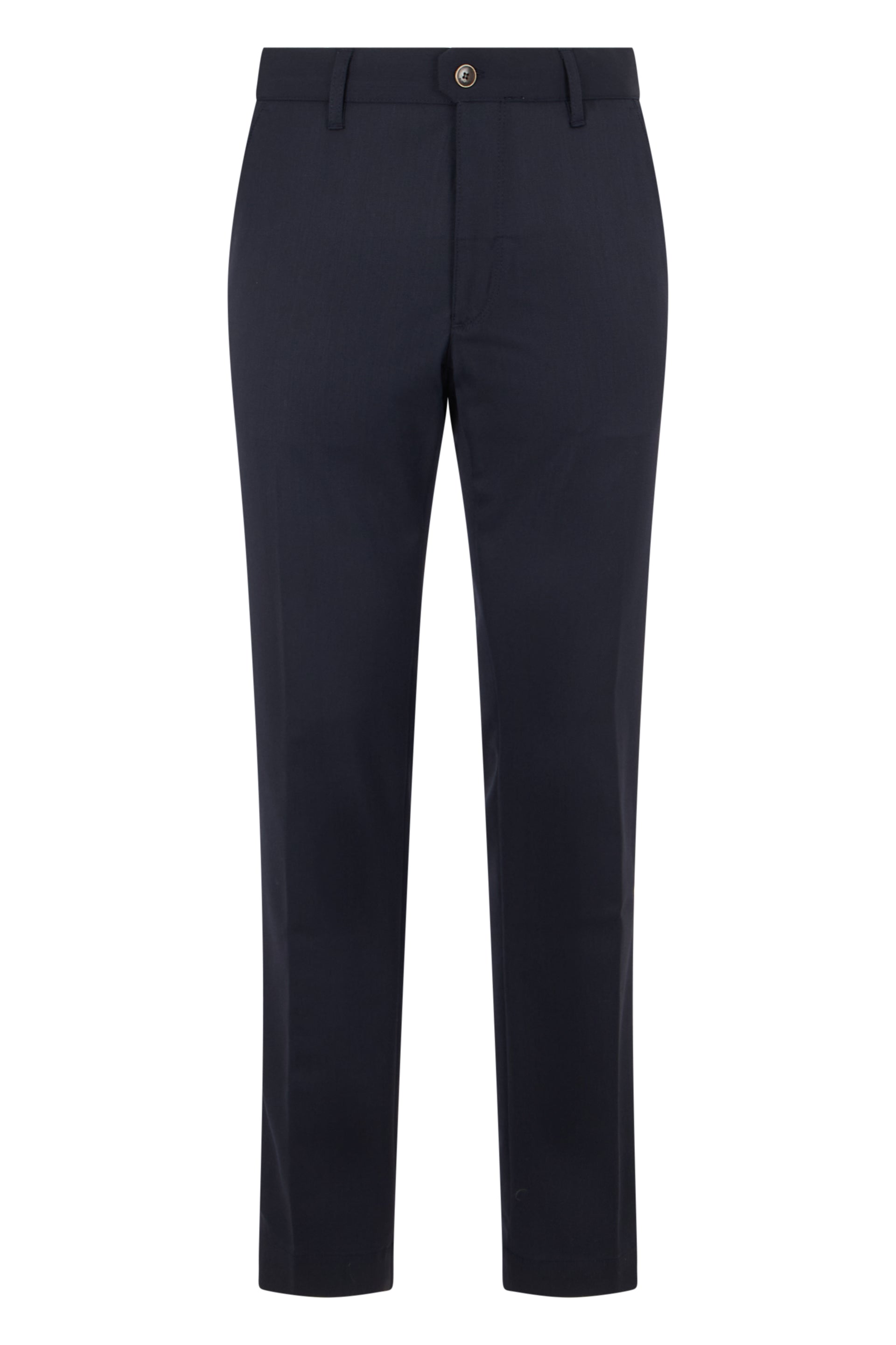Slowear Wool Blend Trousers — Navy by Slowear