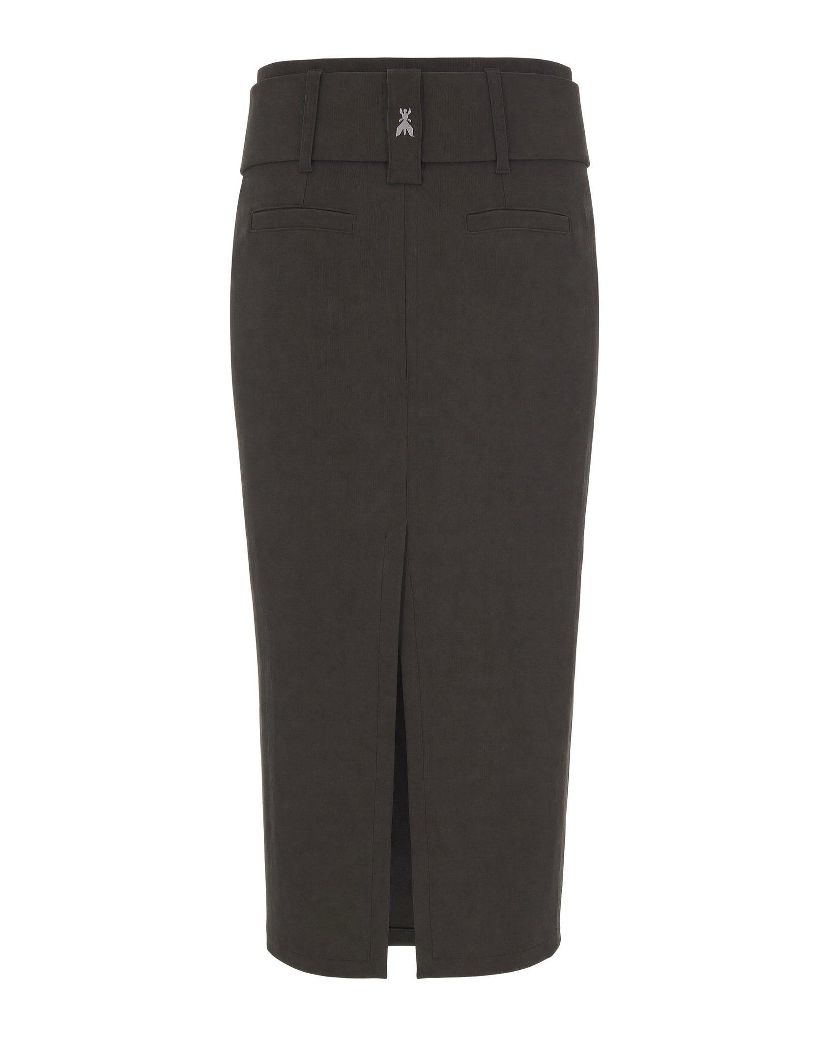 Patrizia Pepe Midi Pencil Skirt — Green, view 2