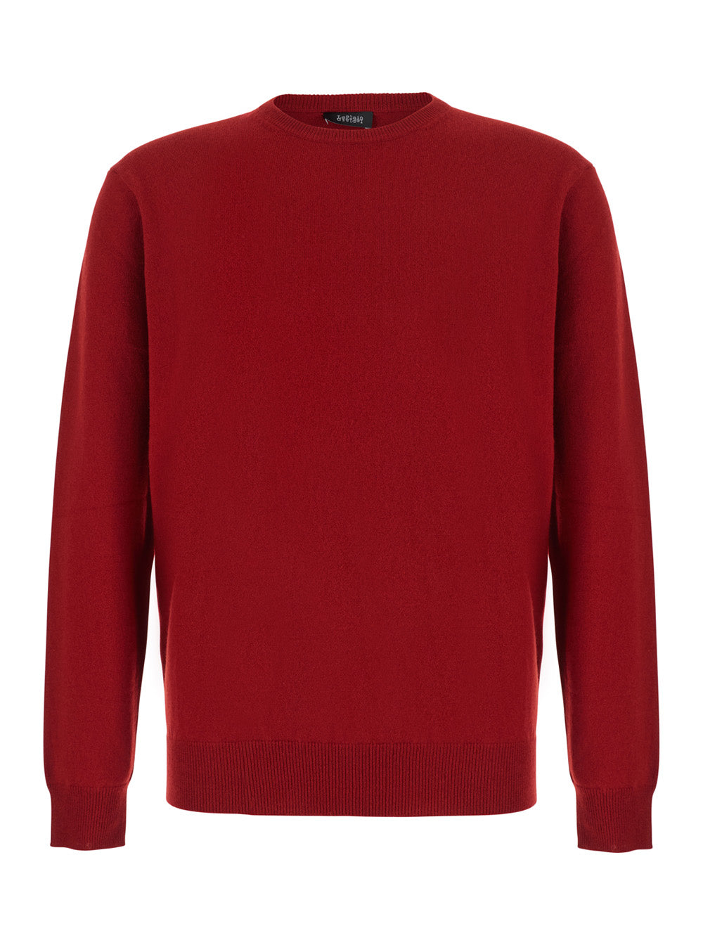 Leplain Cashmere Round-Neck Sweater — Red by Leplain