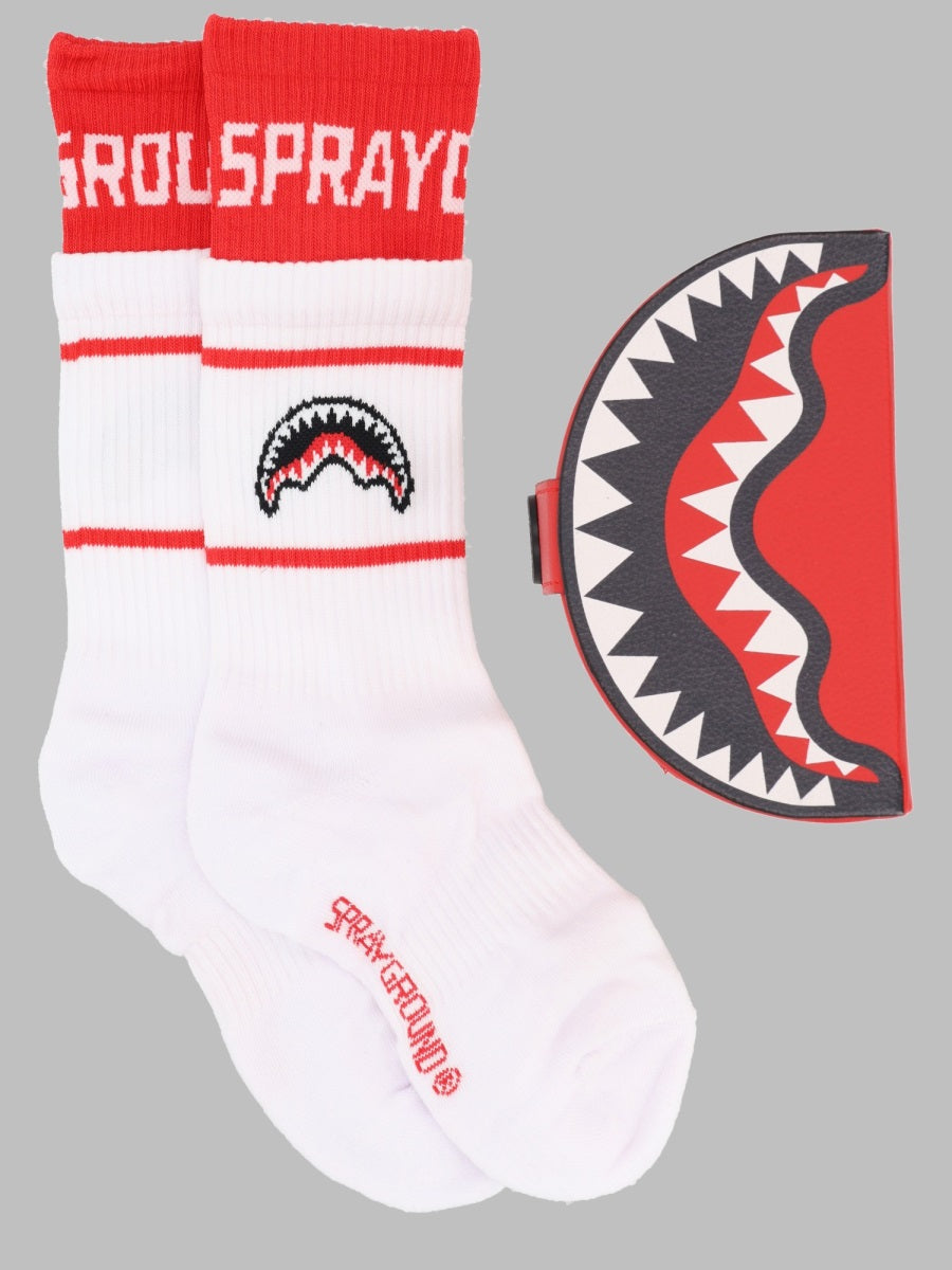 Sprayground Spray Print Socks — Multicolor - 39-42 by Sprayground