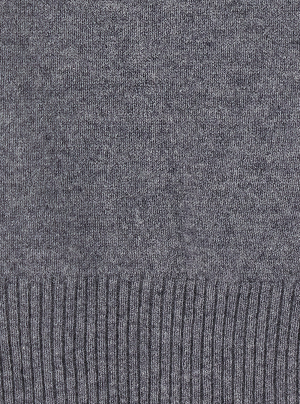 Leplain Cropped Cashmere Sweater — Gray, view 3