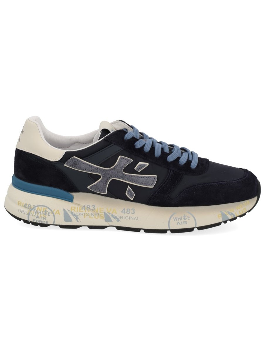 Premiata Mick Sneaker — Blue, view 5