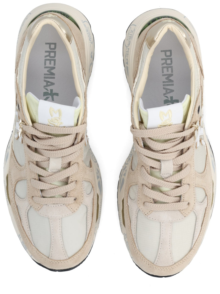 Premiata Mased Sneakers — White, view 3
