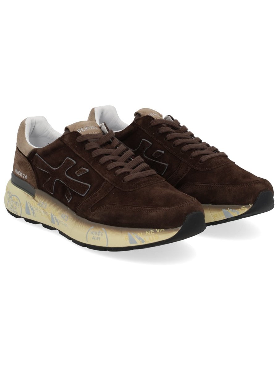 Premiata Mick Sneaker — Brown, view 6
