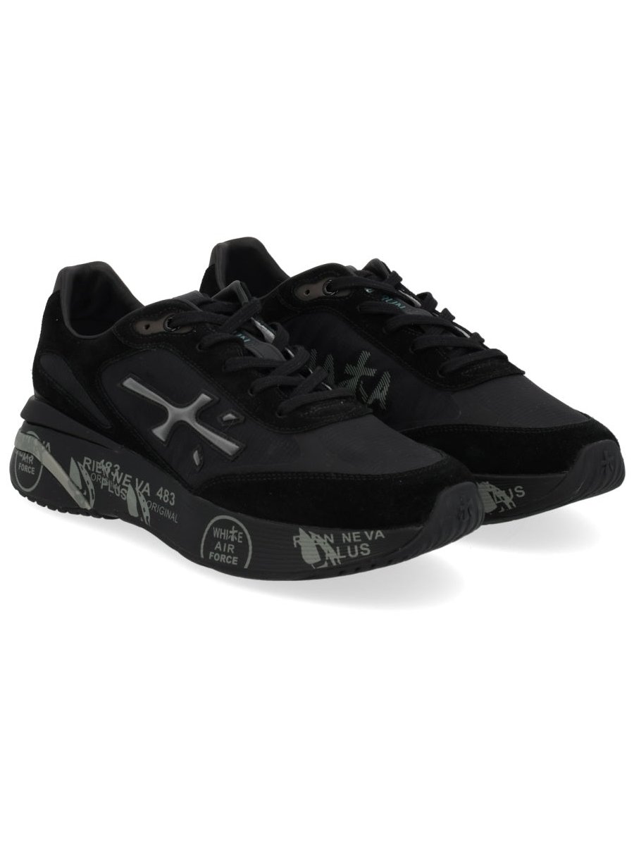 Premiata Moerun Sneaker — Black, view 2