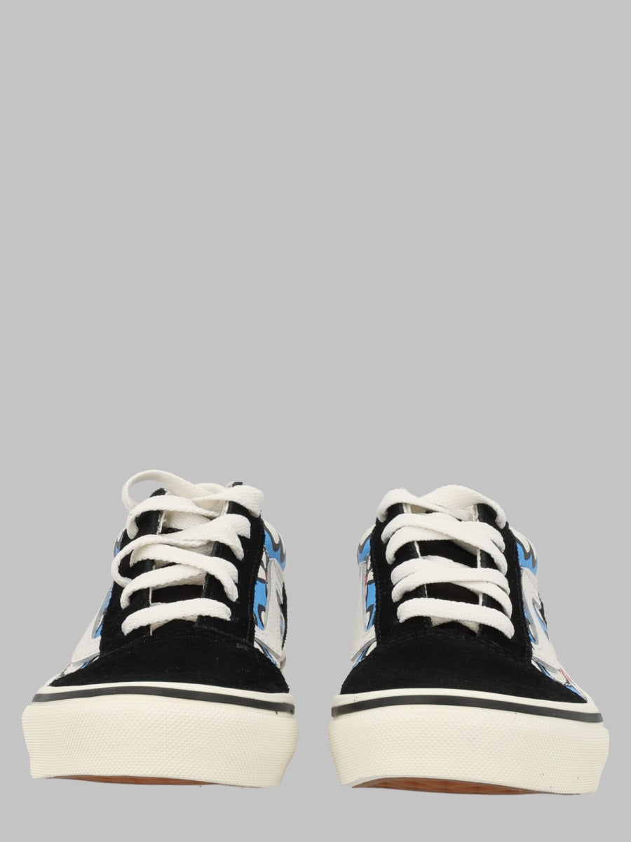 Vans Floral Print Sneakers — Blue by Vans