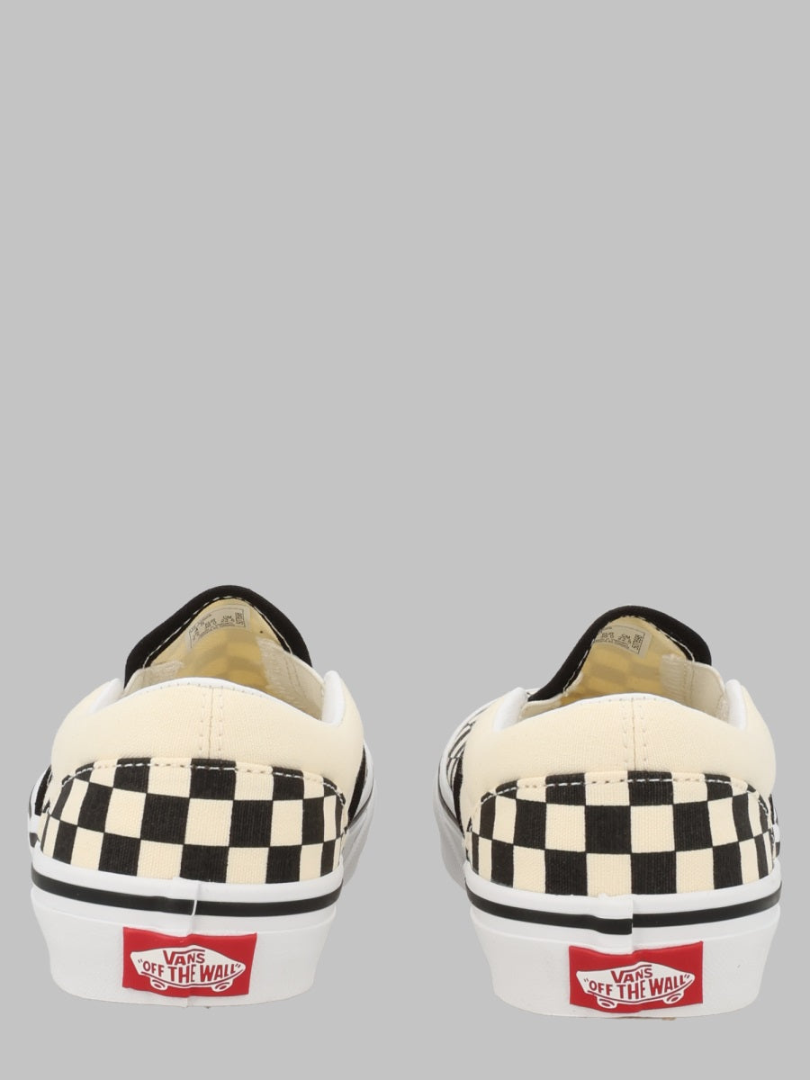 Vans Checkered Slip-On Sneakers — Black, view 2