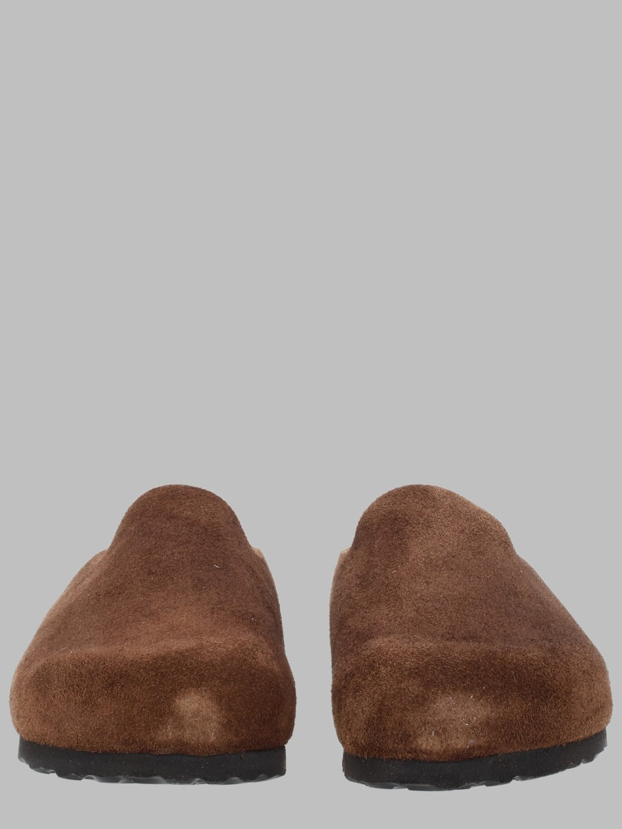 Birkenstock Amsterdam Wrapped Sabot — Brown by Birkenstock
