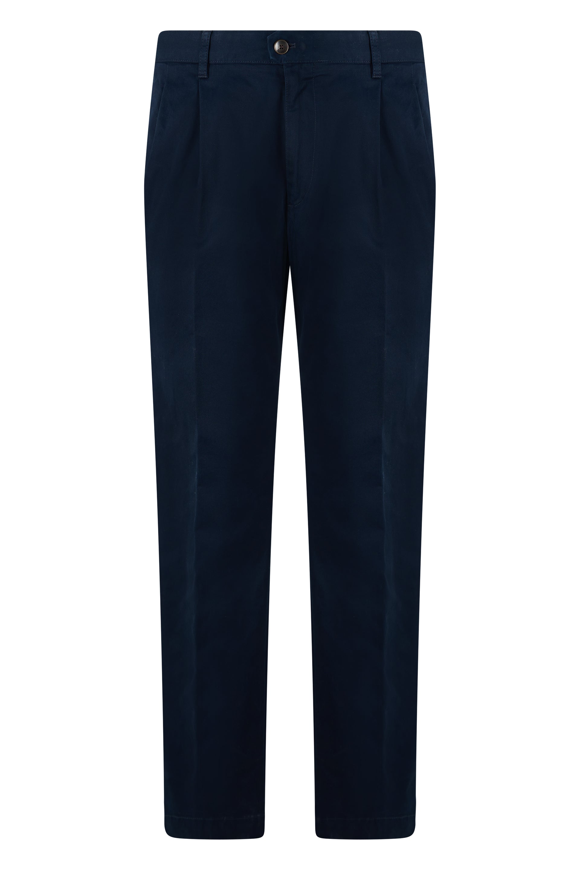 Slowear Stretch Cotton Chinos — Blue by Slowear