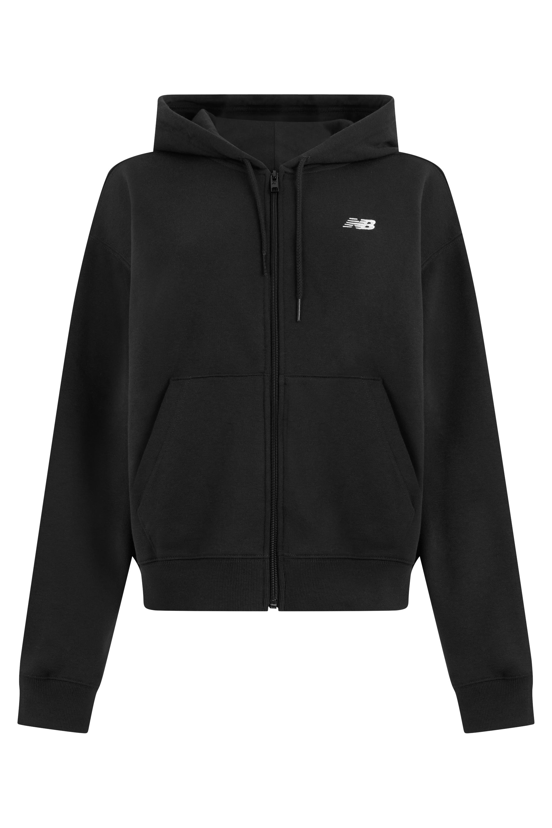 New Balance Cotton-Blend Hoodie — Black by New Balance