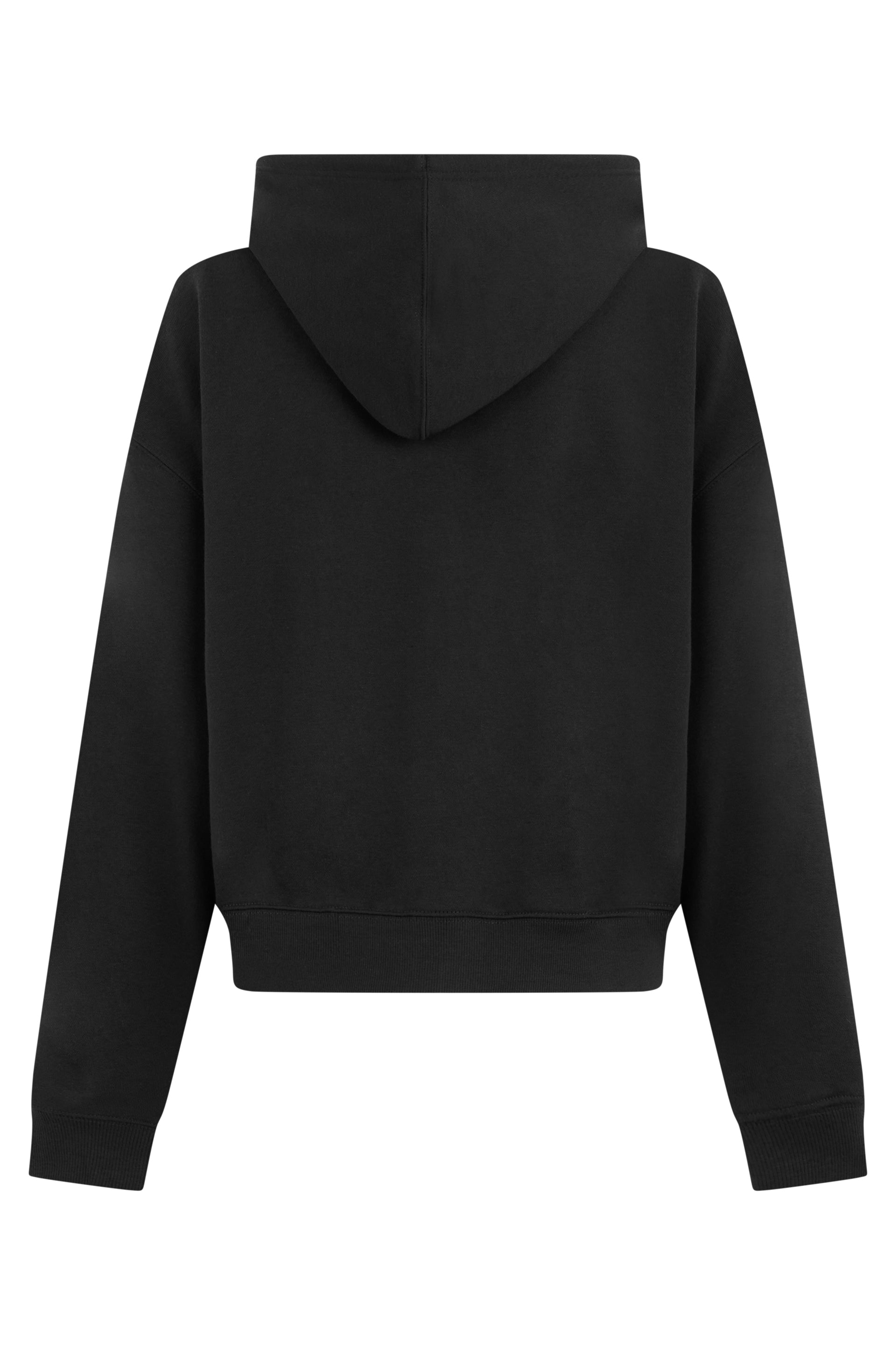 New Balance Cotton-Blend Hoodie — Black, view 2