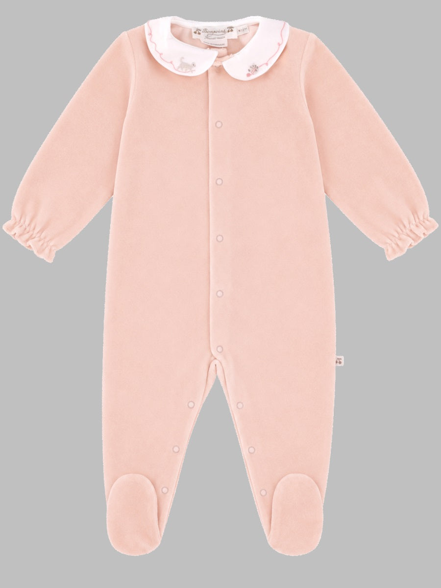 Bonpoint Tintina Bodysuit — Pink by Bonpoint