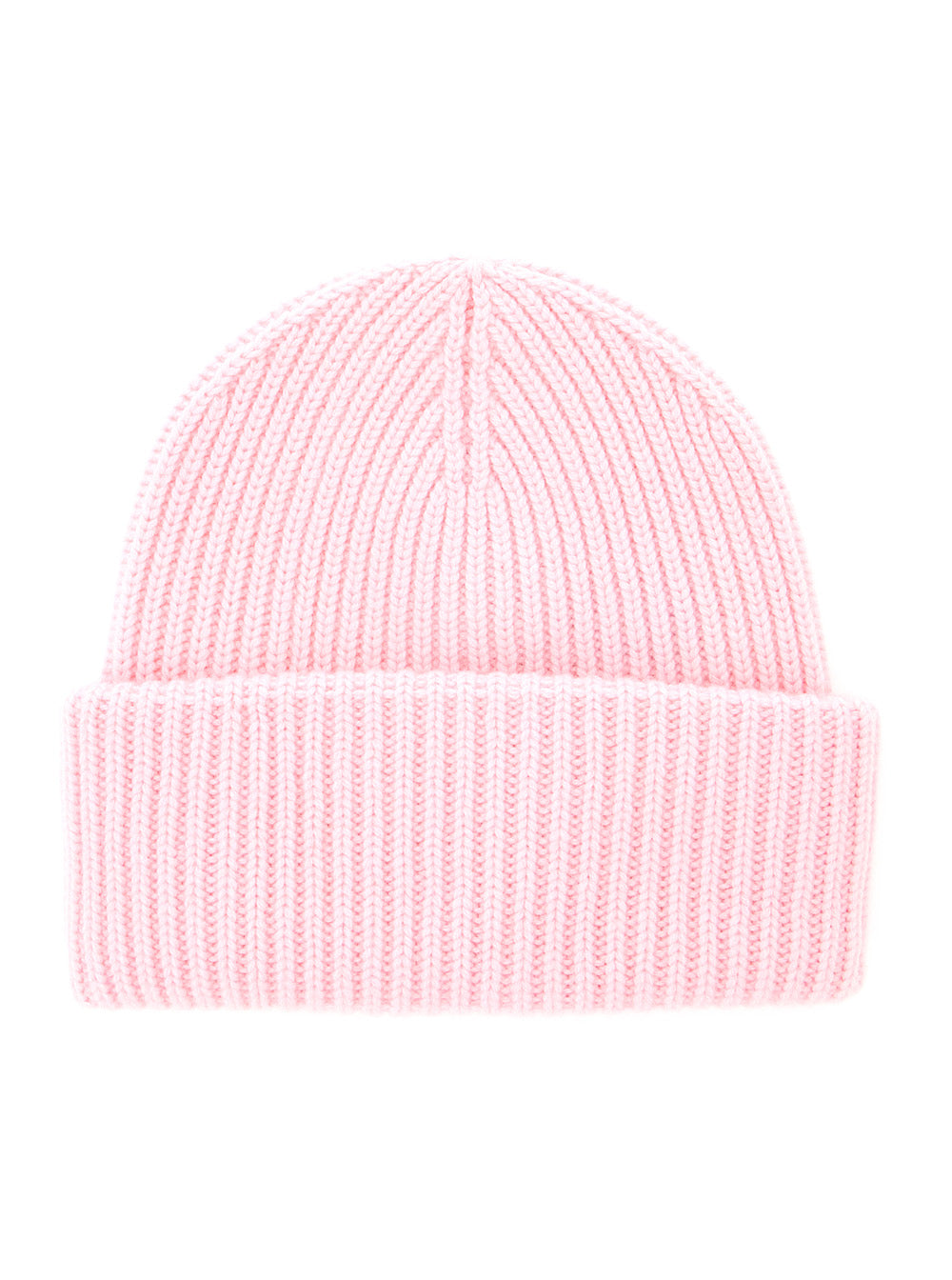 Mc2 Saint Barth BRR000102285M Knitted Wool Cashmere Winter Hat — Pink - M/L, view 2