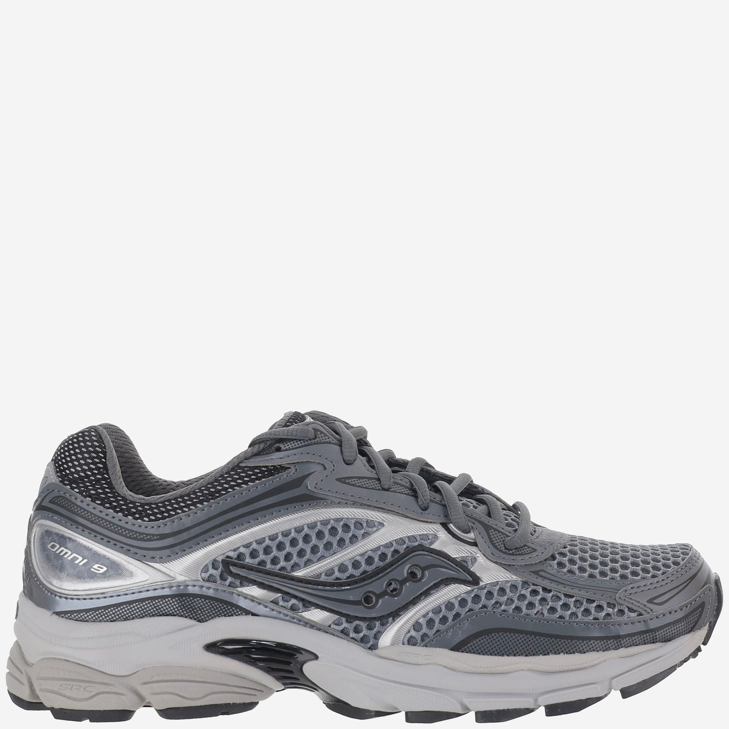 Saucony Pro Grid Omni 9 Sneakers — Gray - 44 by Saucony