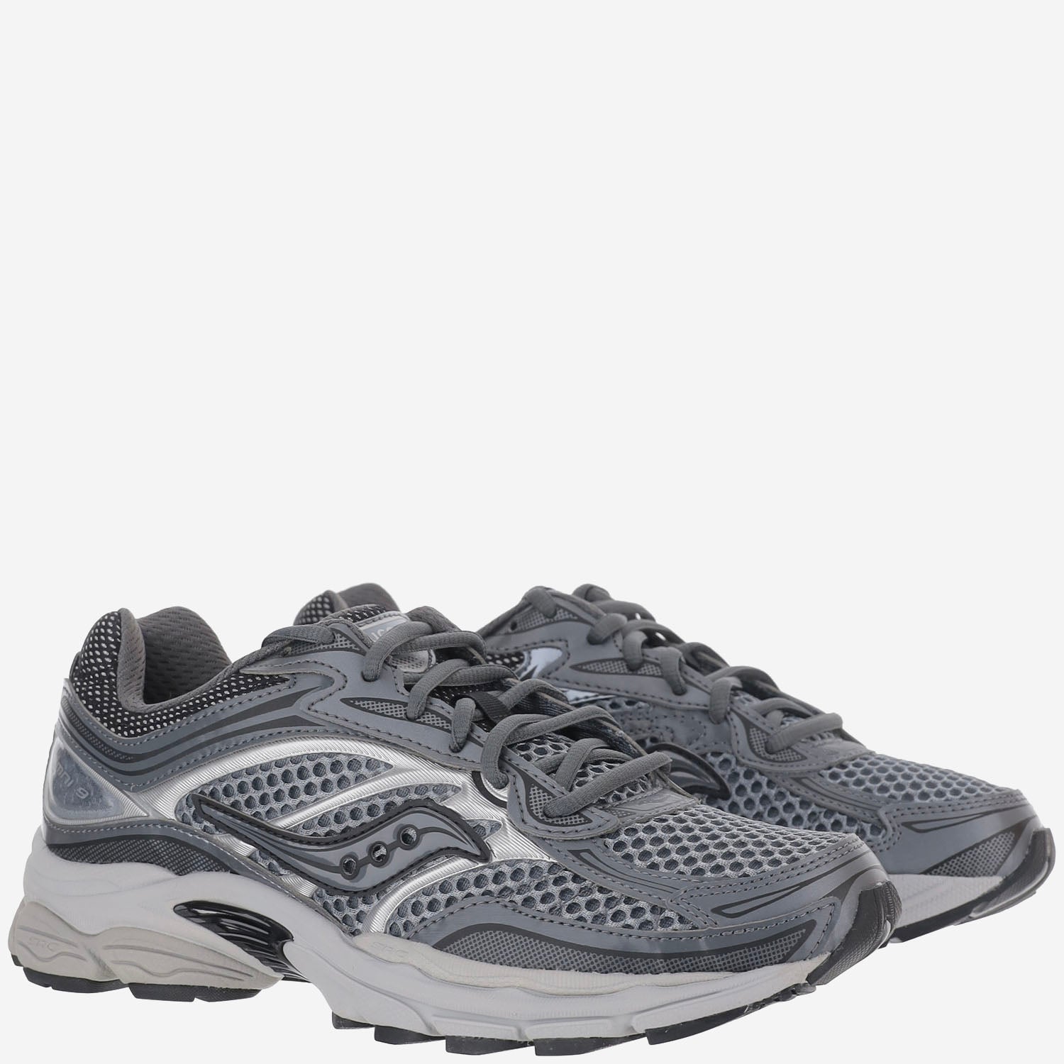 Saucony Pro Grid Omni 9 Sneakers — Gray - 44, view 3