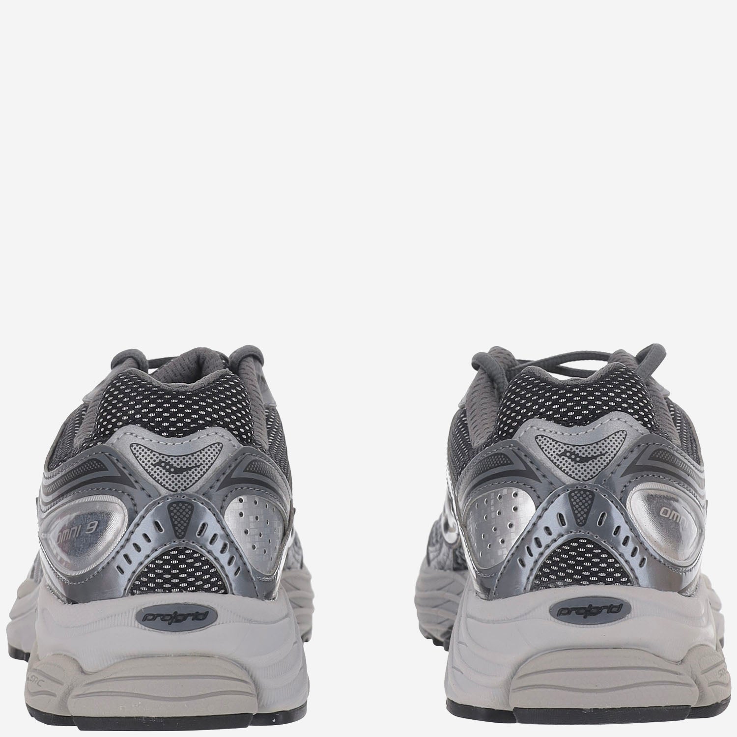Saucony Pro Grid Omni 9 Sneakers — Gray - 44, view 4