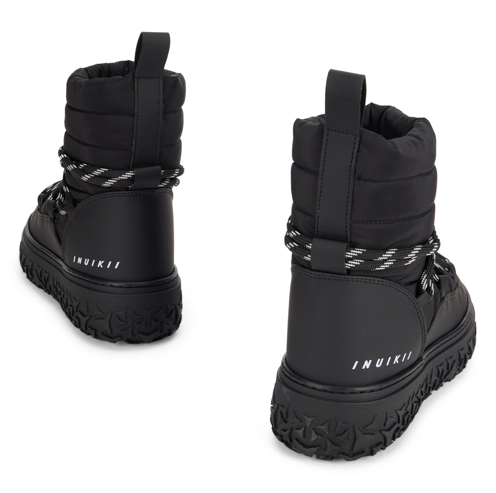 Inuikii Water-Resistant Technical Fabric Winter Boot — Black, view 4