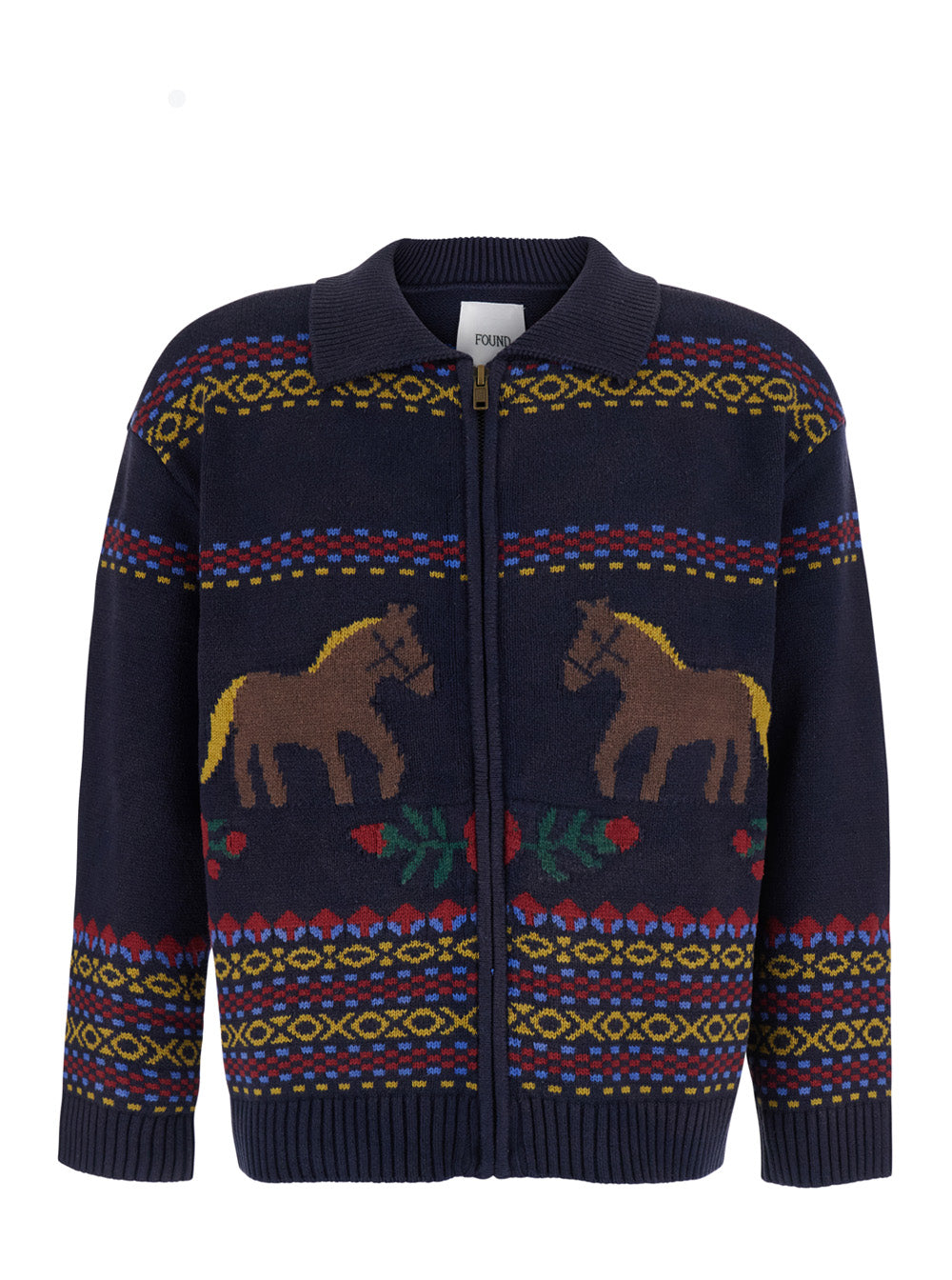 Found Isles Sweater — Blue by Found