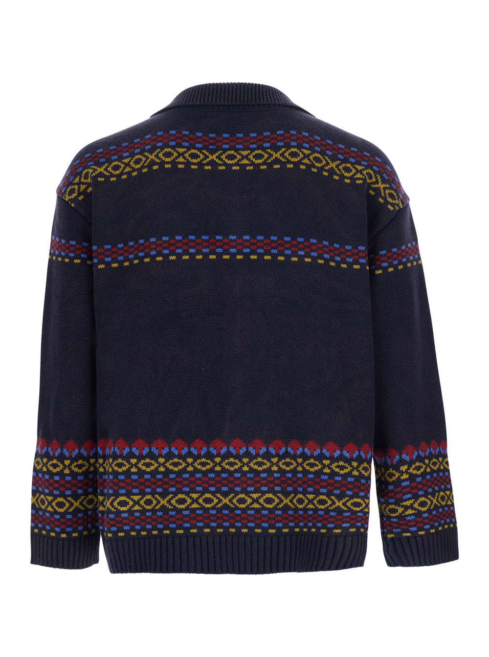 Found Isles Sweater — Blue, view 2