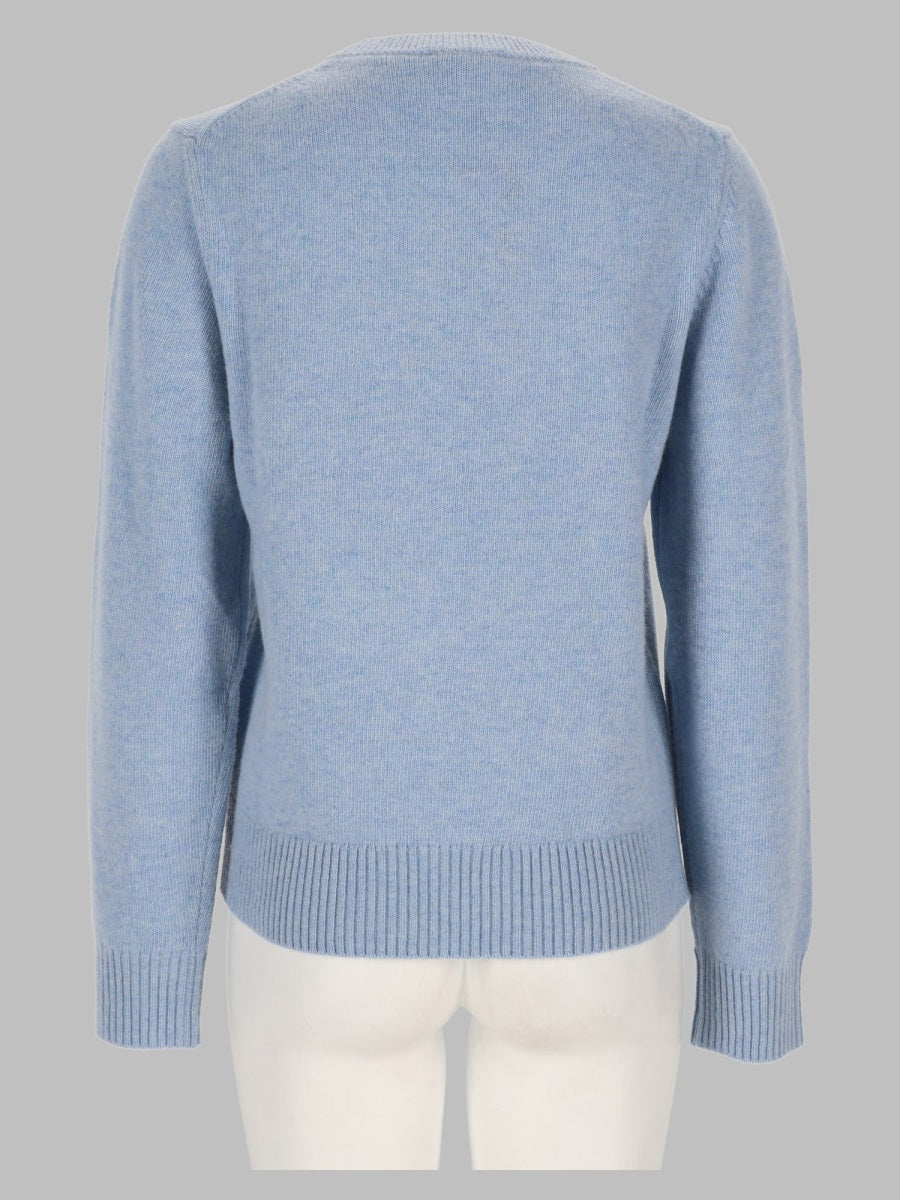 Ganni Mermaid Sweater — Blue, view 2