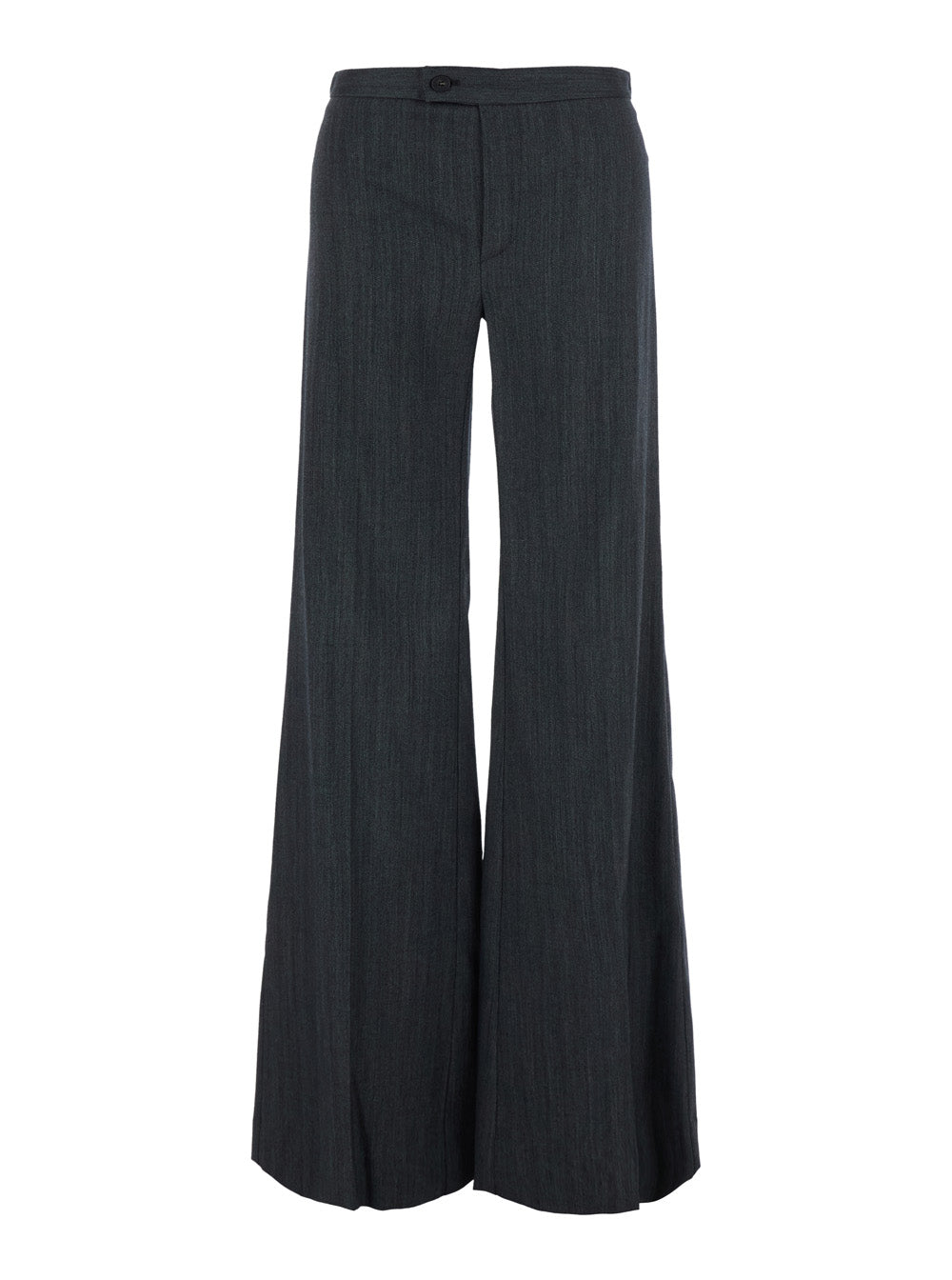 Merci High-Waist Trousers — Gray by Merci