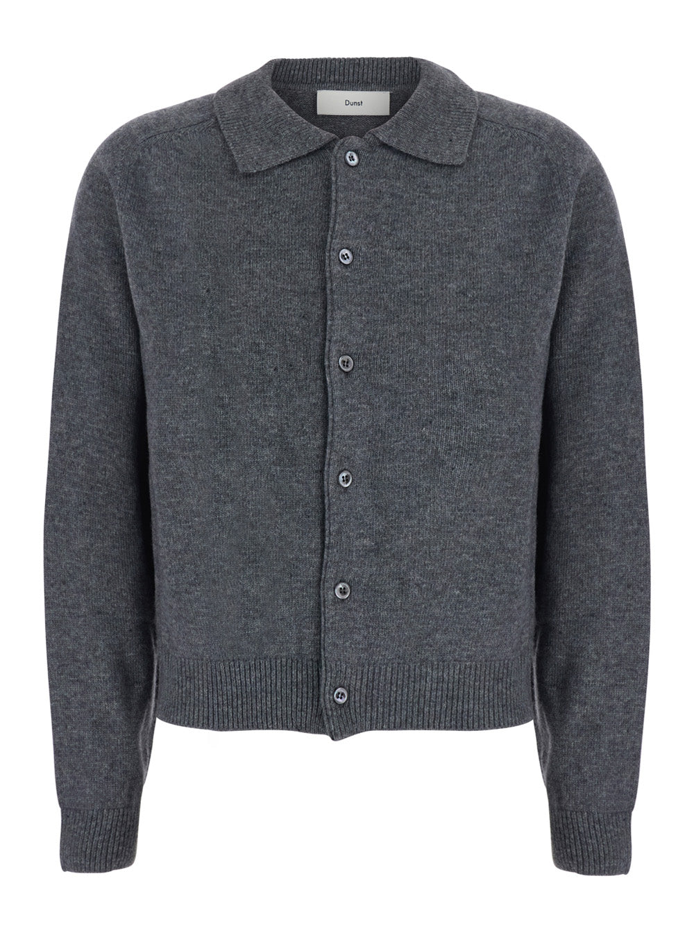 Dunst Ollared Cardigan — Gray by Dunst