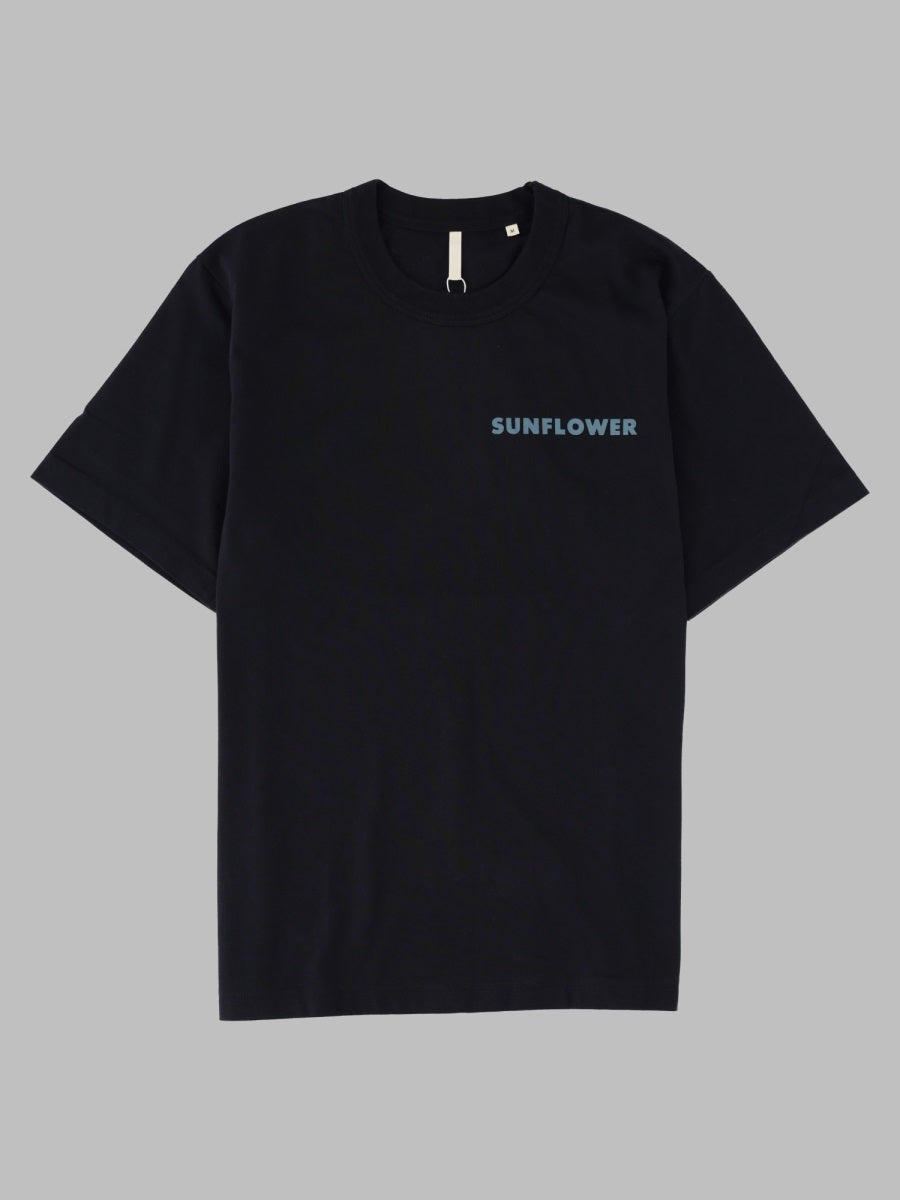 Sunflower Logo-Embroidered T-Shirt — Blue by Sunflower