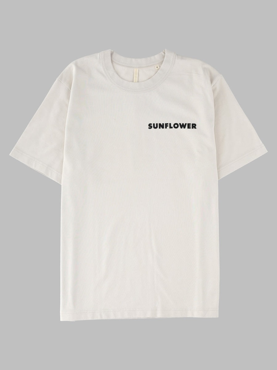Sunflower Logo-Print Organic Cotton T-Shirt — Gray by Sunflower