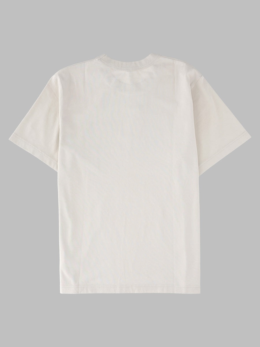 Sunflower Logo-Print Organic Cotton T-Shirt — Gray, view 2