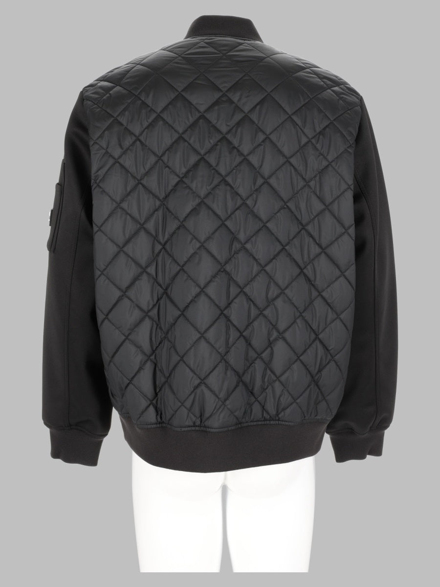 Hugo Water-Repellent Quilted Jacket — Black, view 2