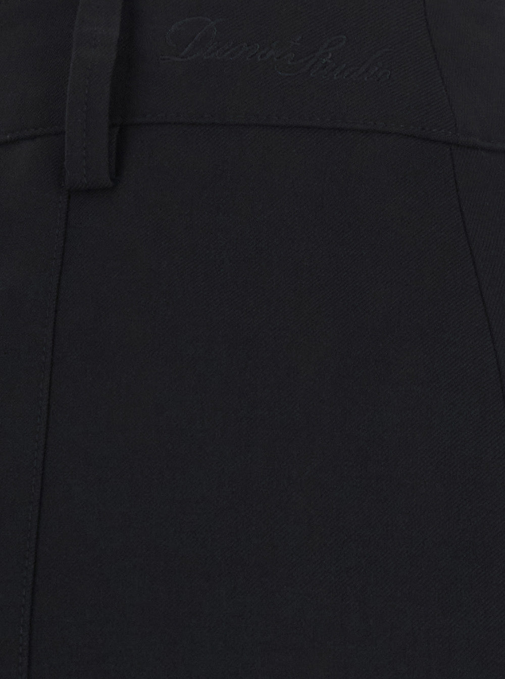 Dunst Wool Blend Mini Skirt — Black, view 4