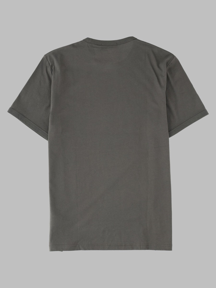Fred Perry Ringer T-Shirt — Charcoal, view 2