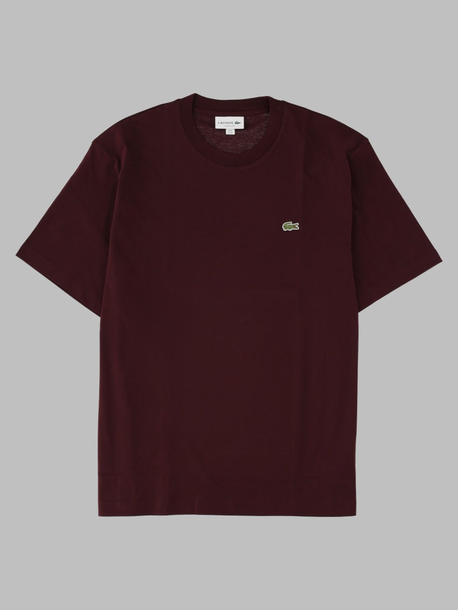 Lacoste Logo-Embroidered Cotton T-Shirt — Brown by Lacoste