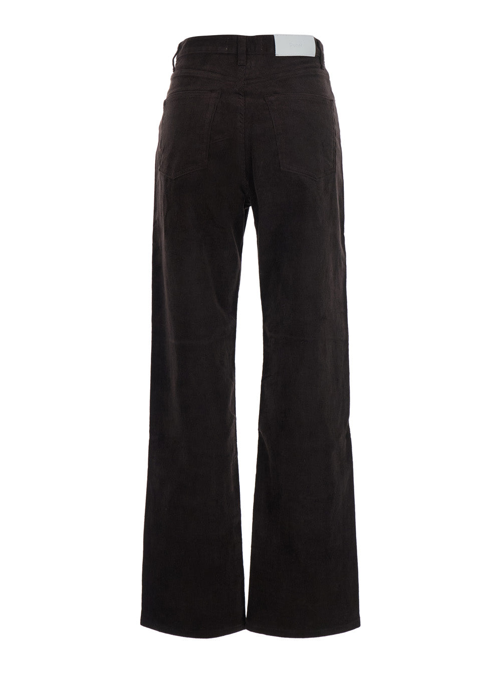Dunst Straight Corduroy Trousers — Brown, view 2