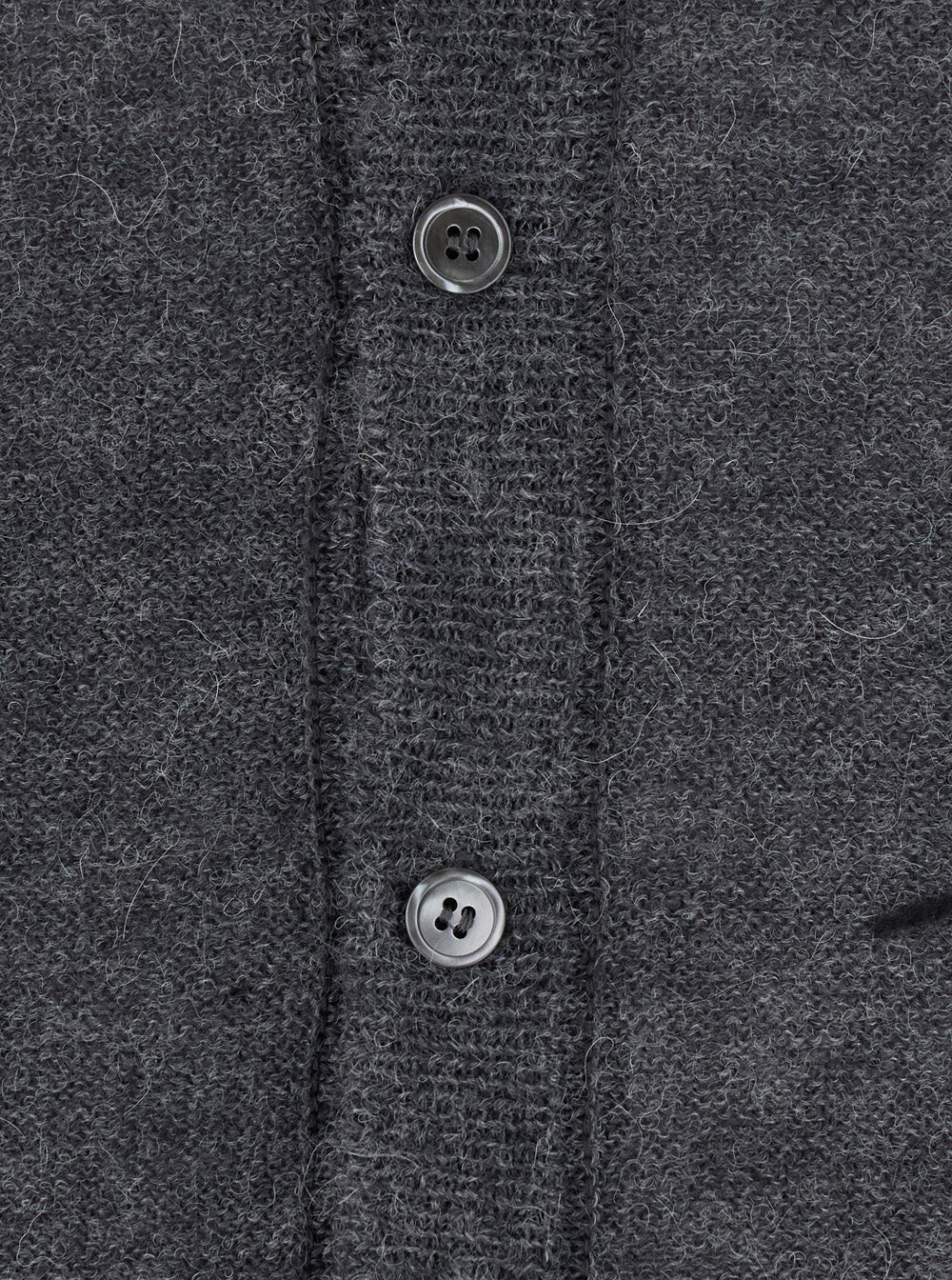 Coor Argyle Wool Blend Cardigan — Gray, view 3