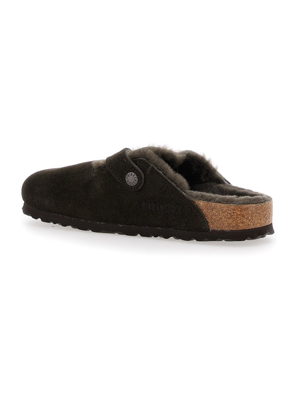 Birkenstock Boston Mules — Brown, view 3