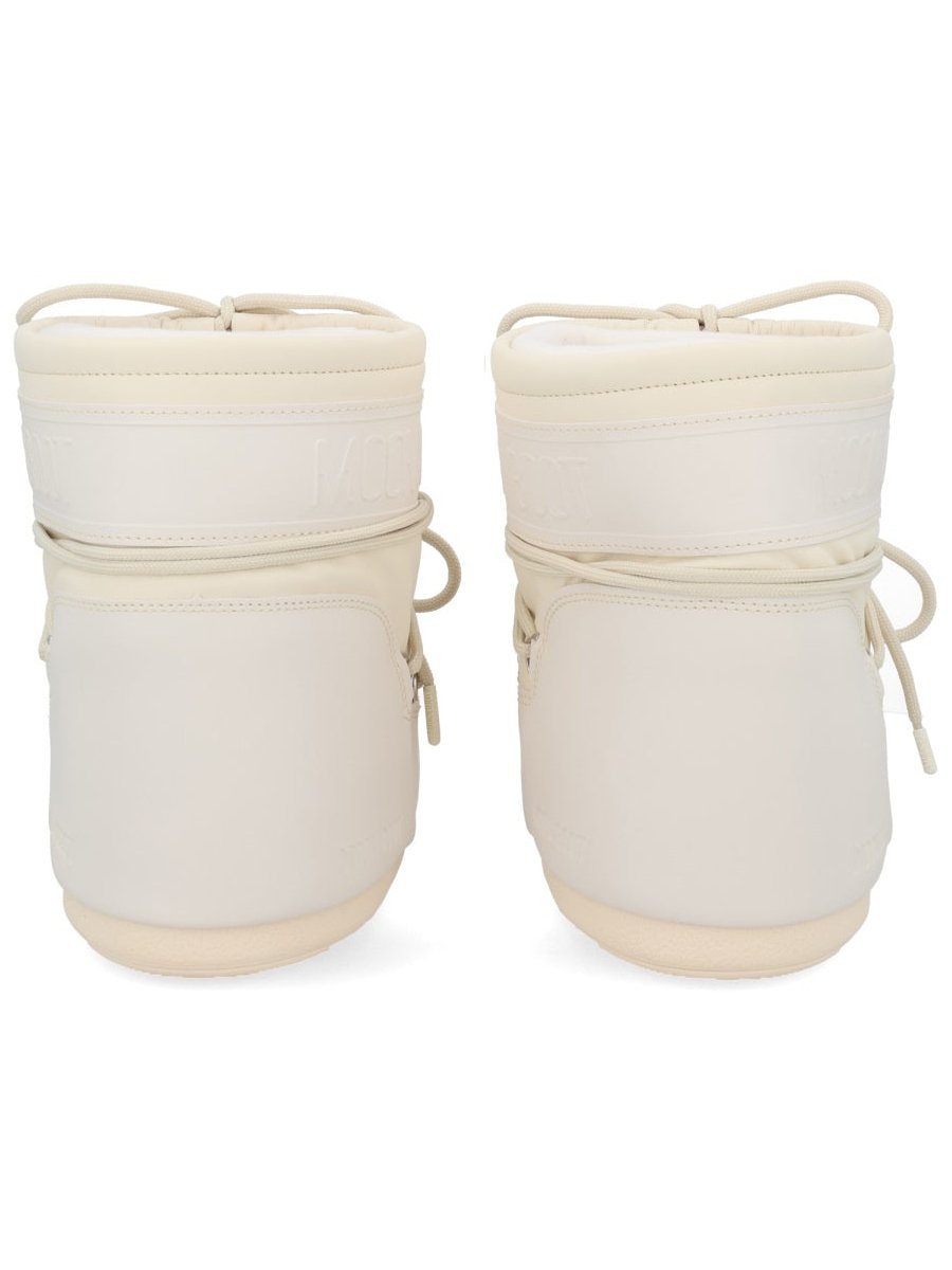 Moon Boot Icon Low Snow Boot — Ivory, view 2