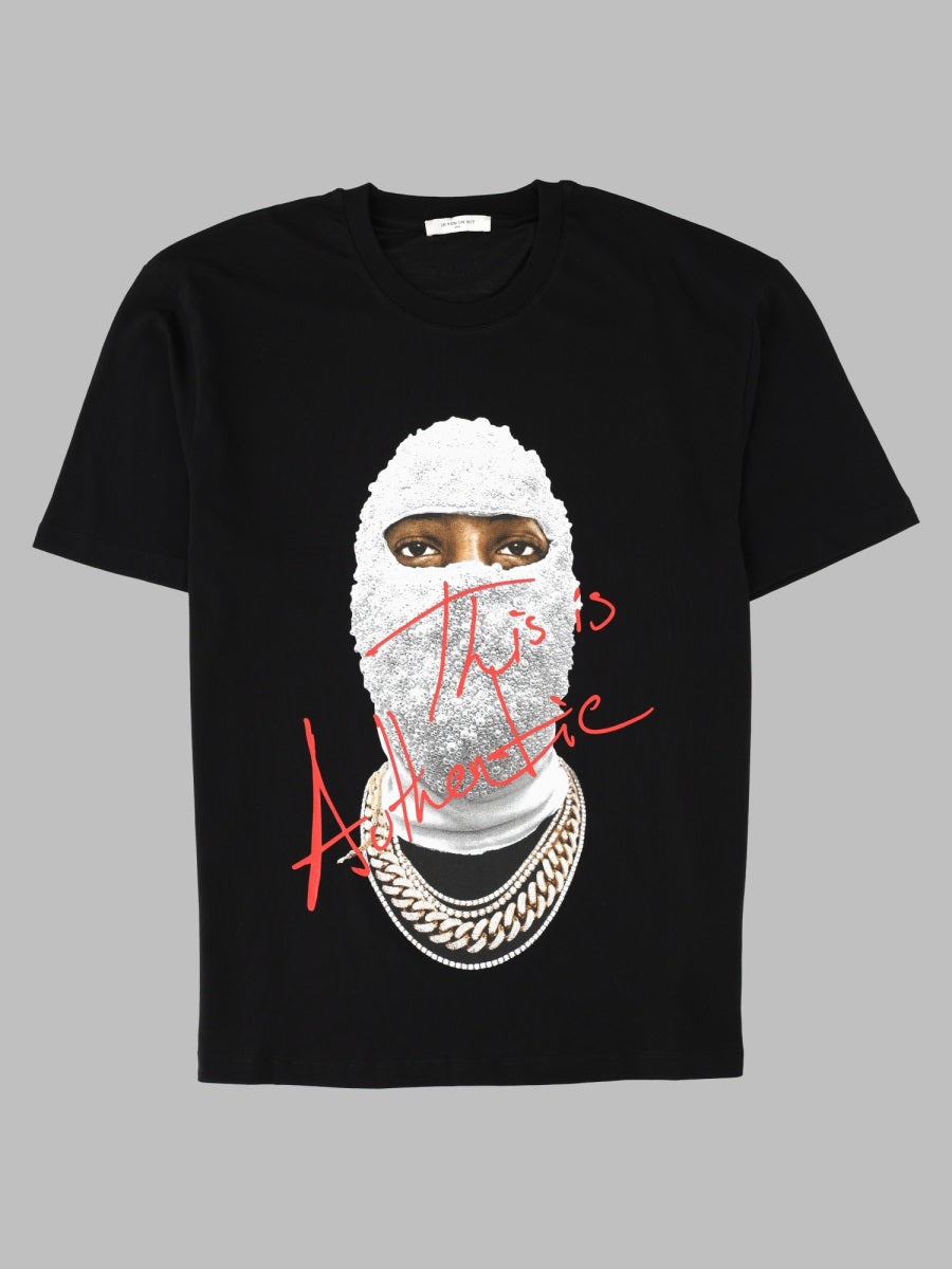 Ih Nom Uh Nit Graphic Print T-Shirt — Black by Ih Nom Uh Nit