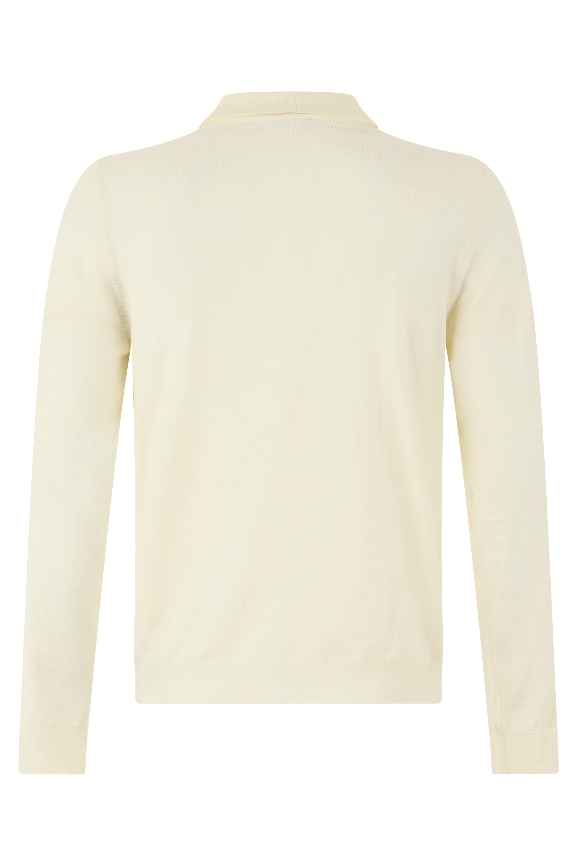 Slowear Virgin Wool Polo — Beige, view 2
