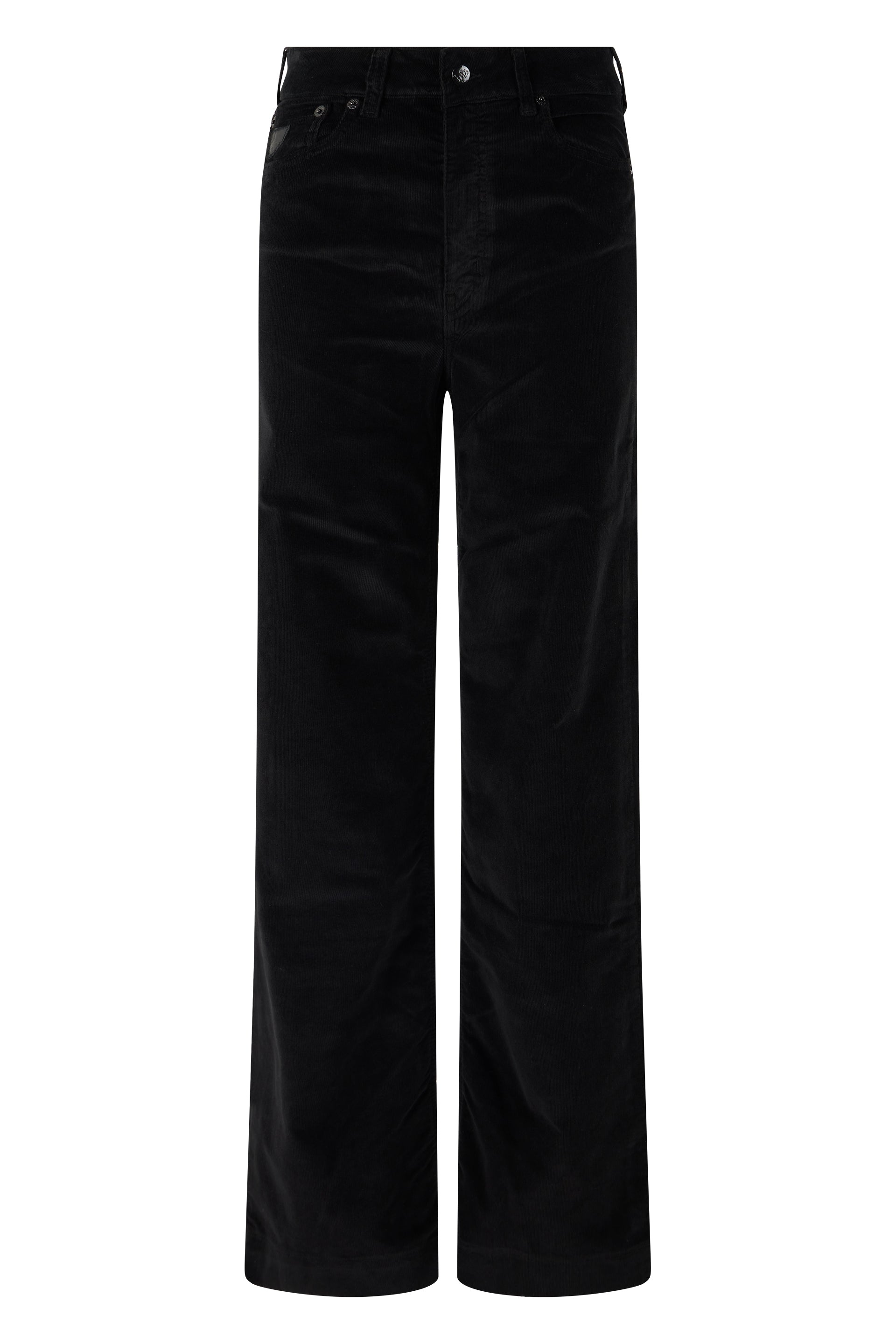 Lois Jeans Cotton Velvet Trousers — Black by Lois Jeans
