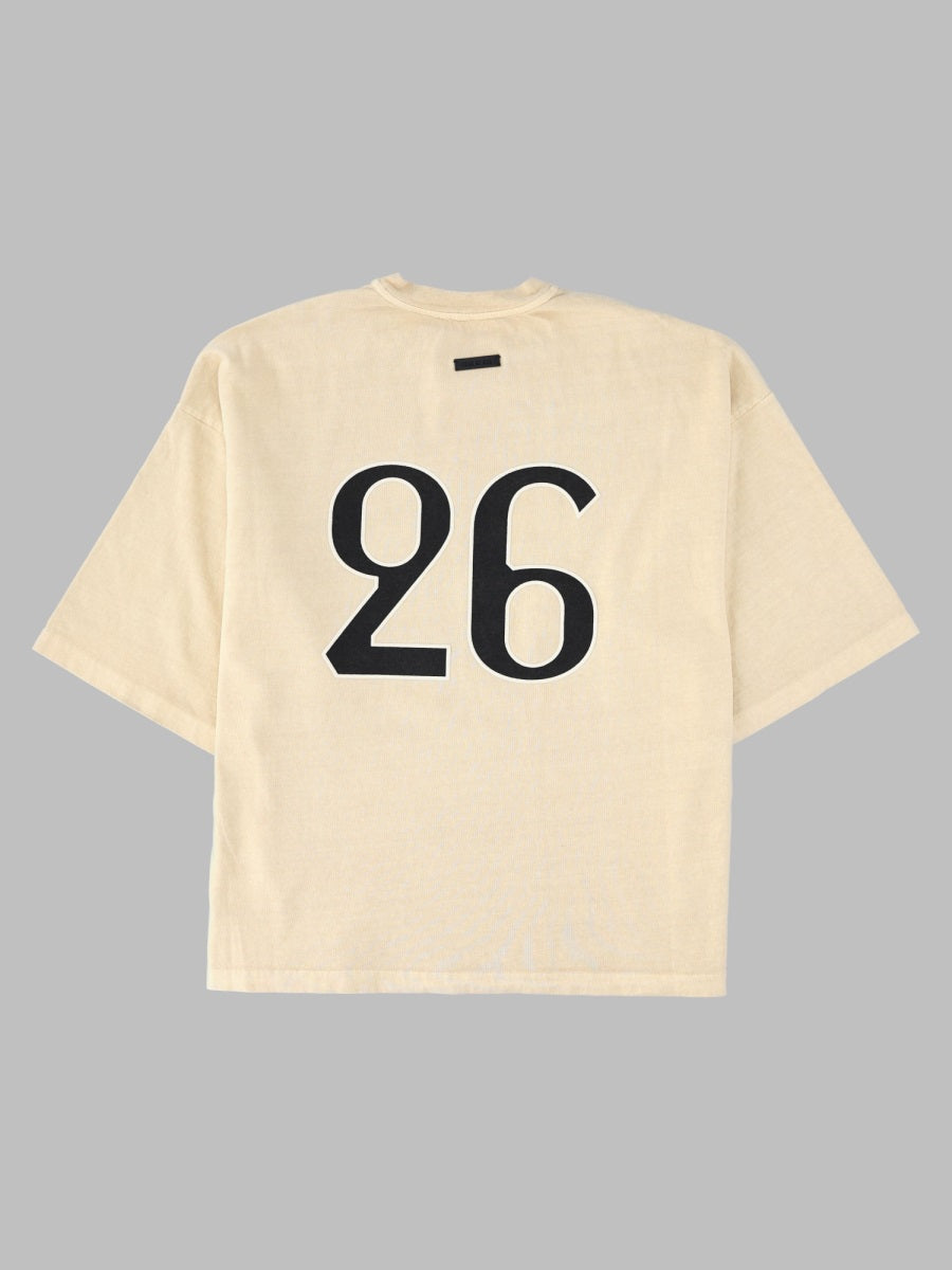 Fear Of God Logo-Graphic T-Shirt — Ivory, view 2