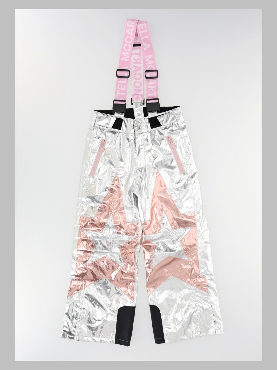 Stella McCartney Water-Resistant Technical Fabric Snow Trousers — Gray by Stella McCartney