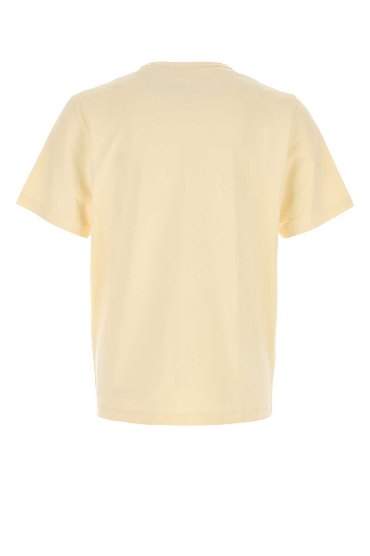 JW Anderson Graphic Cotton T-Shirt — Beige, view 2