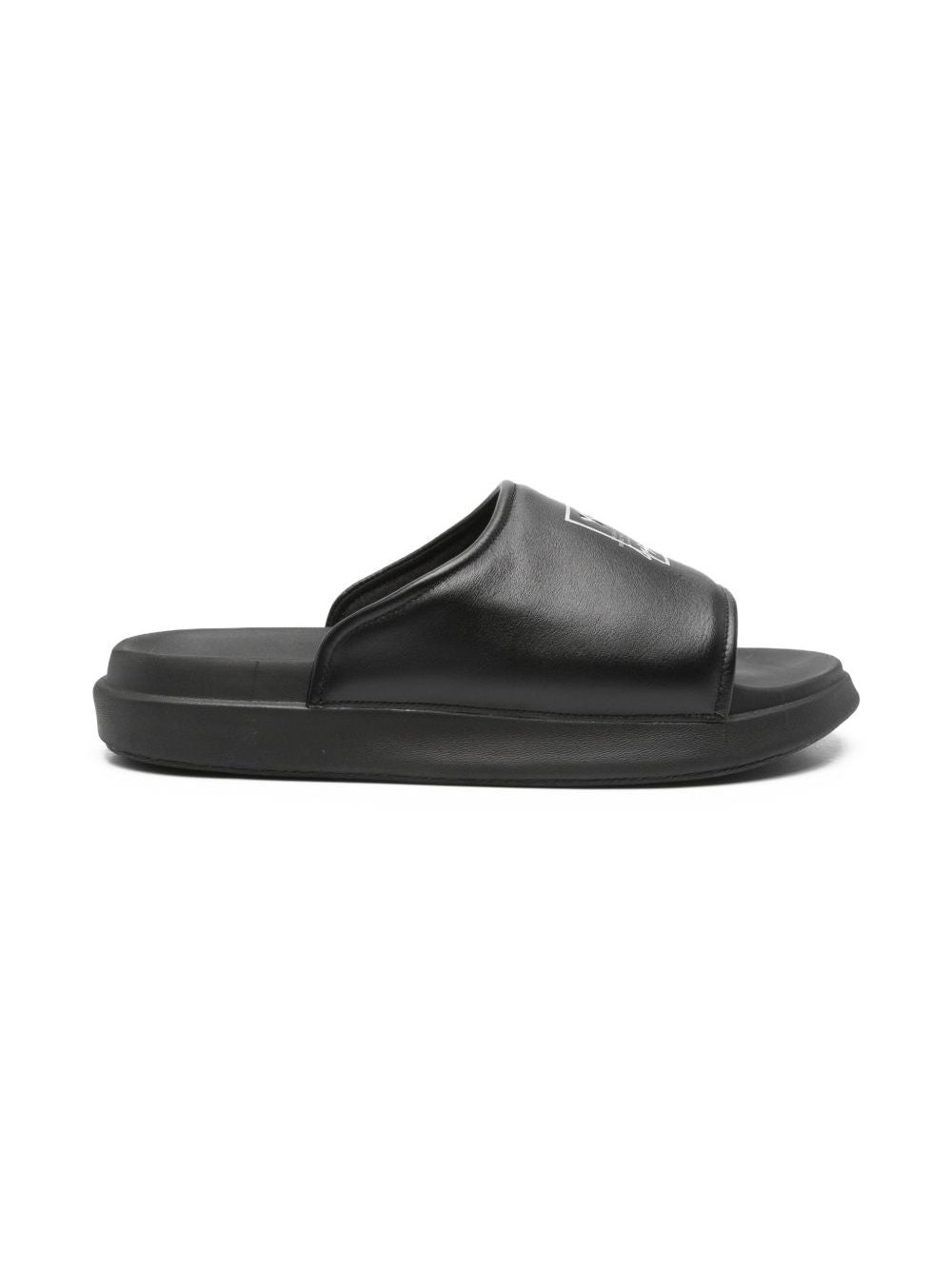 Y-3 Logo Slides — Black by Y-3